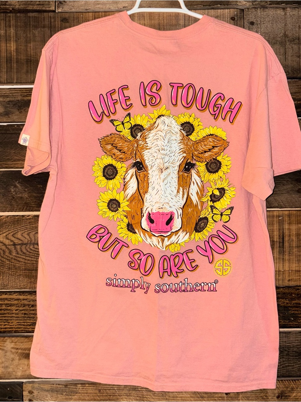 Simply Southern Cow & Sunflower Graphic Tee